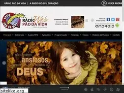 Sites similar to radiopaodavida.com.br