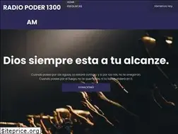 Sites similar to radiopoder1300.com