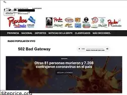 Sites similar to radiopopularsanluis.com.ar