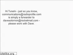 Sites similar to radioprofile.com