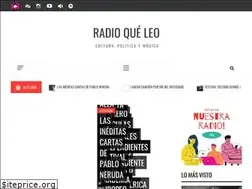 Sites similar to radioqueleo.cl