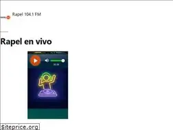 Sites similar to radiorapel.cl