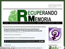 Sites similar to radiorecuperandomemoria.com