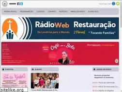 Sites similar to radiorestauracao.com