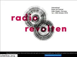 Sites similar to radiorevolten.net