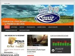 Sites similar to radiosupercristoviene.com