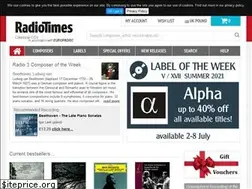 Sites similar to radiotimescds.com
