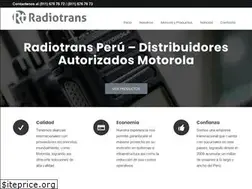 Sites similar to radiotrans.com.pe