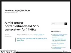 Sites similar to radiotransmitter.wordpress.com