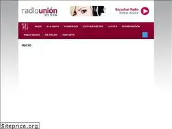Sites similar to radiounion.es