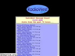 Sites similar to radiowest.ca