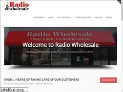 Sites similar to radiowholesale.com