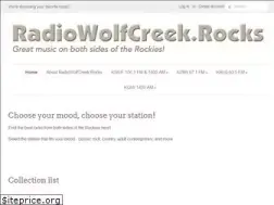 Sites similar to radiowolfcreek.rocks