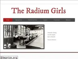 Sites similar to radiumgirlsnhd.weebly.com