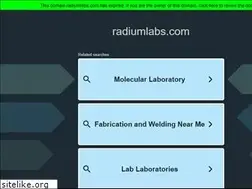 Sites similar to radiumlabs.com