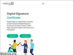 Sites similar to radiumsign.com