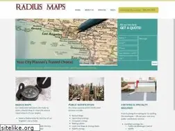Sites similar to radiusmapscompany.com