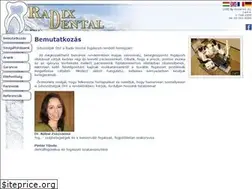 Sites similar to radix-dental.hu