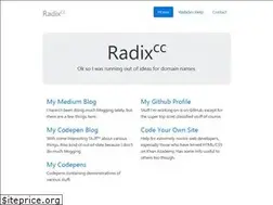 Sites similar to radix.cc