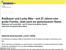 Sites similar to radlbauer.de