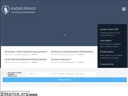 Sites similar to radnopravo.rs
