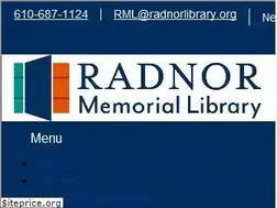 Sites similar to radnorlibrary.org