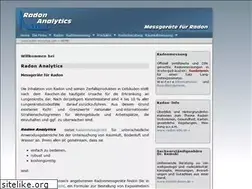 Sites similar to radon-analytics.com