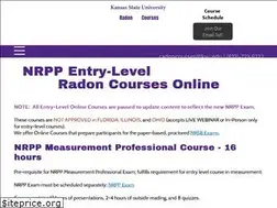 Sites similar to radoncoursesonline.org