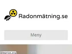 Sites similar to radonmatningar.se