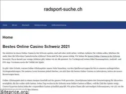 Sites similar to radsport-suche.ch