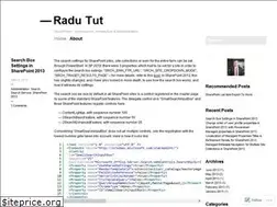 Sites similar to radutut.wordpress.com
