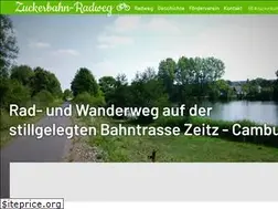 Sites similar to radweg-zeitz-camburg.de