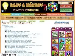 Sites similar to rady-navody.cz