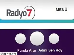 Sites similar to radyo7.com