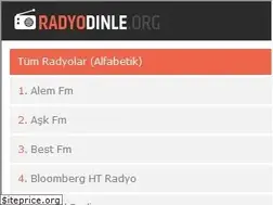 Sites similar to radyodinle.org