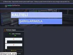 Sites similar to radyosohbetim.com