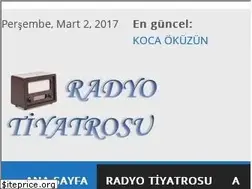 Sites similar to radyotiyatrosu.net