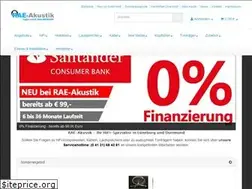Sites similar to rae-akustik-shop.de