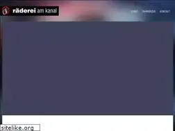 Sites similar to raederei-am-kanal.de