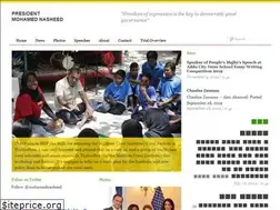 Sites similar to raeesnasheed.com