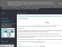 Sites similar to raelian-truth.blogspot.com