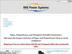 Sites similar to raepowersystems.com