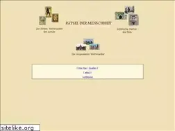Sites similar to raetsel-der-menschheit.de