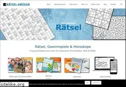 Sites similar to raetsel-krueger.de