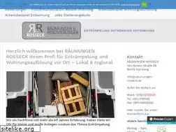 Sites similar to raeumungen-rosseck.de