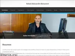 Sites similar to rafaelaleixandre.es