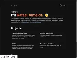 Sites similar to rafaelalmeidatk.com
