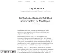 Sites similar to rafahansen.com