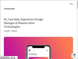 Sites similar to rafaquesada.com