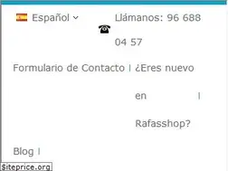 Sites similar to rafasshop.es